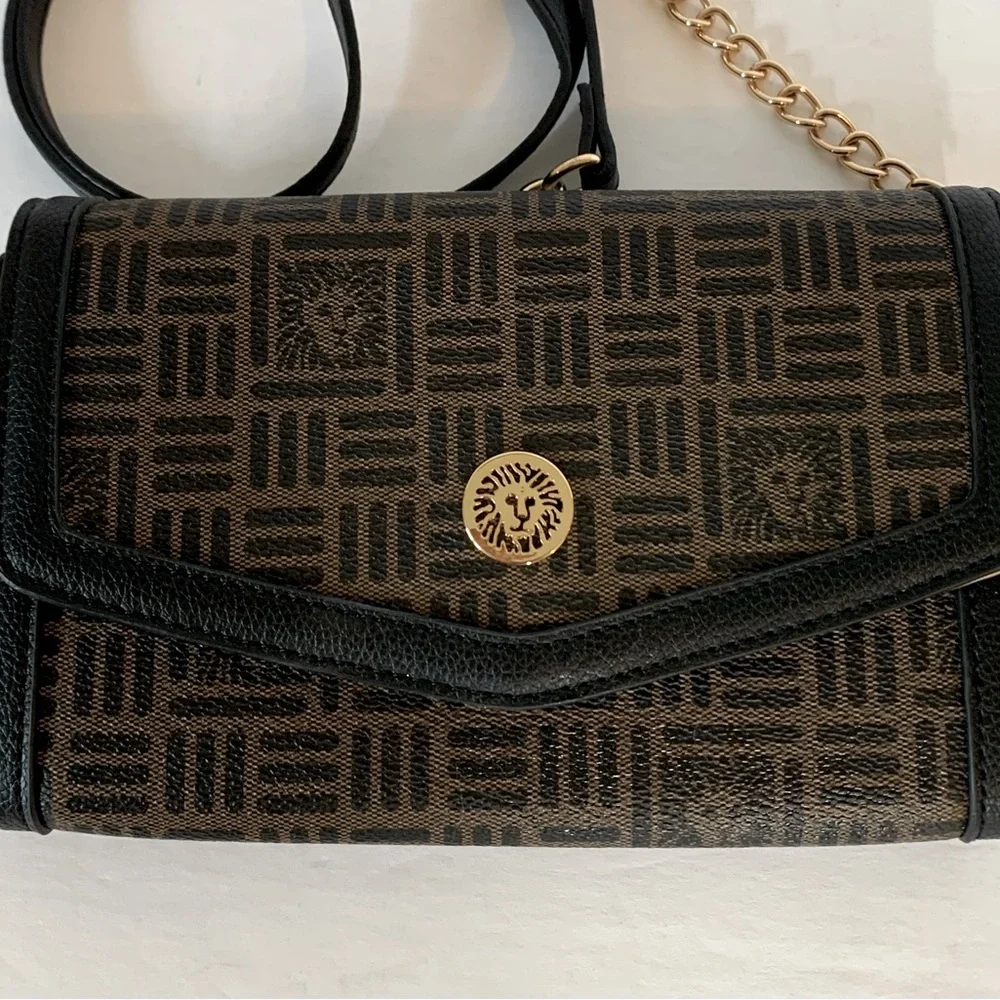 Anne Klein Signature Wallet Crossbody Bag
